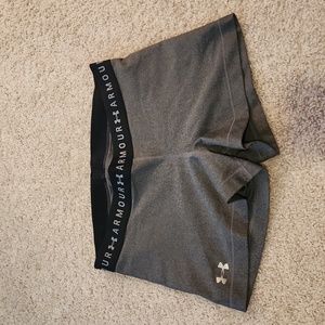 Grey Under Armour Compression Short